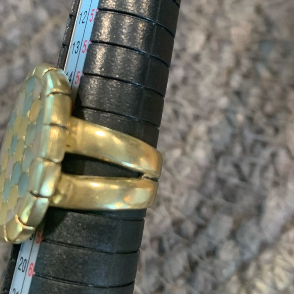 COPY - Waxing poetic brass  ring retired rare size 8 - Picture 5 of 7